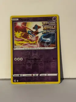Deoxys Reverse Holo 120/264 SWSH08: Fusion Strike Near Mint Pokemon Fast Ship - Image 1