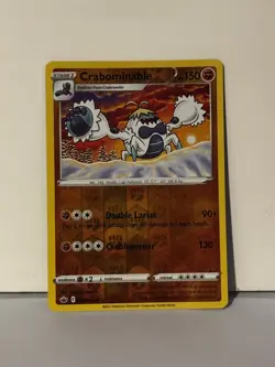 Crabominable Reverse Holo 085/198 SWSH06: Chilling Reign Near Mint Pokemon Fast - Image 1