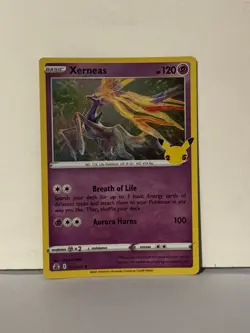 Xerneas Holo 012/025 Celebrations Near Mint Pokemon Fast Ship - Image 1