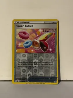 Power Tablet Reverse Holo 236/264 SWSH08: Fusion Strike Near Mint Pokemon Fast S - Image 1