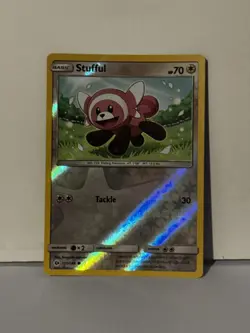 Stufful Reverse Holo 111/149 SM Base Set Near Mint Pokemon Fast Ship - Image 1