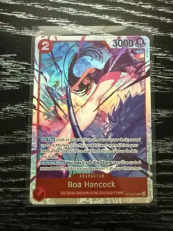 Boa Hancock SR OP12-014 NM One Piece Card Game English - Image 1