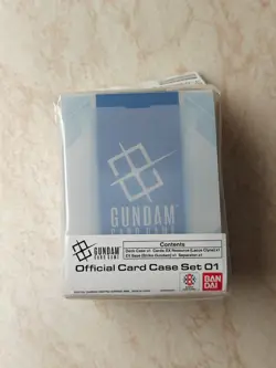 Sealed / English version Gundam card game Deck Box - EXRP-002, EXBP-002 - Image 1