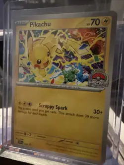 Pikachu SVP 225 World Championships 2025 Pokemon Promo Card - Image 3