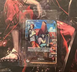 One Piece SHANKS Promo Card PSA Limited Edition July 2025 SEALED - Image 1