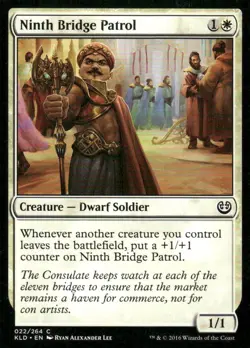 Ninth Bridge Patrol 022/264 Kaladesh MTG Magic the Gathering card - Image 1