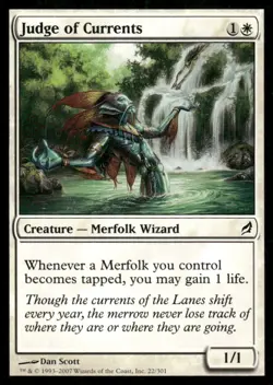 Judge of Currents Lorwyn MTG Magic the Gathering card - Image 1