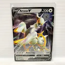 Arceus V 122/172 - Metal Card - Arceus Ultra Premium Collection Promo - NM - Image 1