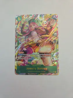Jewelry Bonney SEC Alt Art OP12-118 NM One Piece Card Game English - Image 1