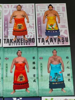 HAKUHO Sho YOKOZUNA BBM 2020 Sumo Wrestling card Takarafuji Takakeisho lot eb108 - Image 2