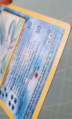Articuno 17/62 Rare: Fossil 1st Edition Pokemon Trading Card Game TCG English - Image 4