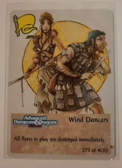 TSR Spellfire CCG 1st Ed. WIND DANCERS Card #275 of 400 - Image 1