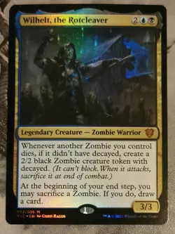 Wilhelt, the Rotcleaver Foil Mtg NM - Image 1