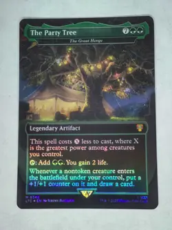 MTG The Party Tree / The Great Henge FOIL - LTC / 0348 - - Image 1