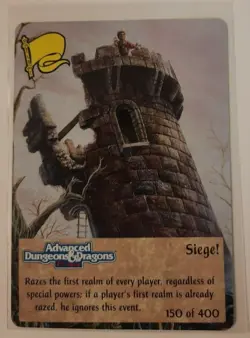 TSR Spellfire CCG 1st Ed. SIEGE! Card #150 of 400 Advanced Dungeons & Dragons - Image 1