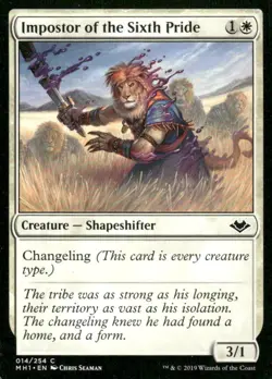 Impostor of the Sixth Pride 014/254 Modern Horizons MTG Magic the Gathering card - Image 1