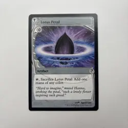 Lotus Petal MTG #226 Future Sight Frame Mystery Booster 2, Near Mint Condition - Image 1