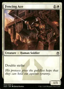 Fencing Ace 013/249 Masters 25 MTG Magic the Gathering card - Image 1