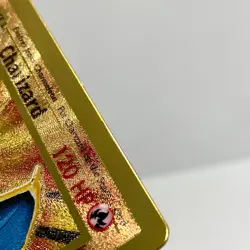 Gold Metal Charizard Pokemon Celebrations Ultra-Premium Collection Promo 4/102 - Image 4