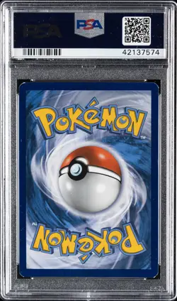 2017 POKEMON SUN & MOON #44 WISHIWASHI-REVERSE FOIL PSA 8 - Image 2