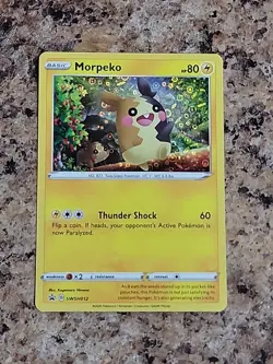 Pokemon MORPEKO 25th Anniversary General Mills SWSH012 HOLO Promo Card - Image 2