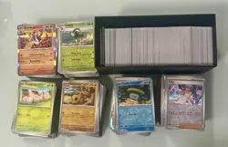 Pokemon Bulk Lot (~1020 C/U, ~400 R/RH) - Destined Rivals, Prismatic, & More - Image 1