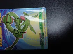 Pokemon Bandai Promo Waterproof Bathroom Menko Card Shining Rayquaza #12 - Image 3