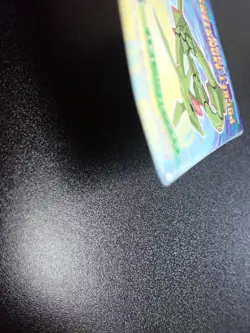 Pokemon Bandai Promo Waterproof Bathroom Menko Card Shining Rayquaza #12 - Image 5