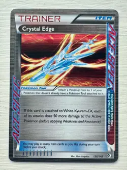Crystal Edge 138/149 ACE SPEC Holo Pokemon Card - Image 1