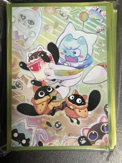 Yu-Gi-Oh Cupsie Cooky Lollipo Yummy Card 60Sleeve Protector Japan - Image 1