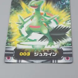 Pokemon Card Zukan Carddass Sceptile 003 Advanced Generation NM-EX Japanese r006 - Image 4