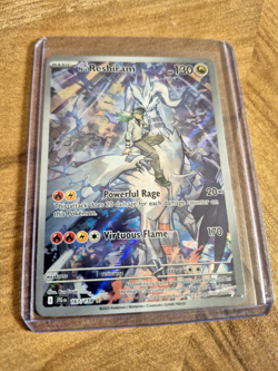 Pokemon N's Reshiram Card 167/159 Journey Together, Fresh Pack, NM/M Condition - Image 1