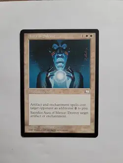 MTG - Aura of Silence Weatherlight Regular - Image 1