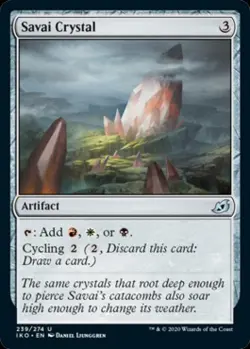 Savai Crystal - Near Mint MTG Ikoria: Lair of Behemoths - Image 1