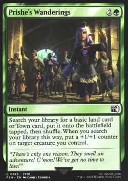 Prishe's Wanderings FINAL FANTASY 193 NM MTG Magic Ship Now - Image 1