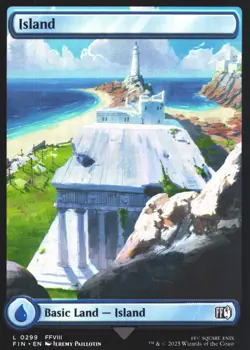 Island () FINAL FANTASY 299 NM MTG Magic Ship Now - Image 1