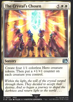 The Crystal's Chosen FINAL FANTASY 14 NM MTG Magic Ship Now - Image 1