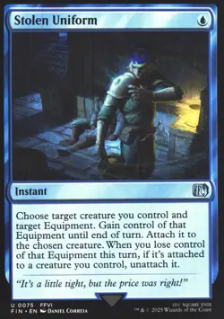 Stolen Uniform FINAL FANTASY 75 NM MTG Magic Ship Now - Image 1