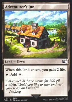 Adventurer's Inn FINAL FANTASY 271 NM MTG Magic Ship Now - Image 1