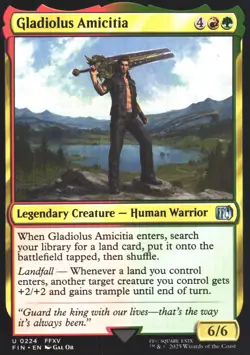 Gladiolus Amicitia FINAL FANTASY 224 NM MTG Magic Ship Now - Image 1