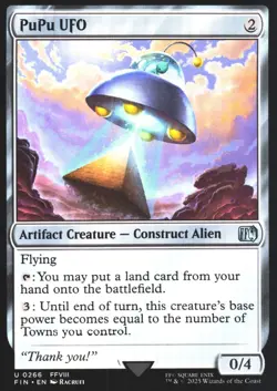 PuPu UFO FINAL FANTASY 266 NM MTG Magic Ship Now - Image 1