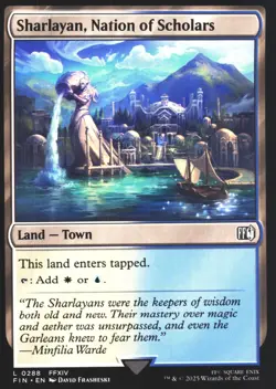 Sharlayan, Nation of Scholars FINAL FANTASY 288 NM MTG Magic Ship Now - Image 1