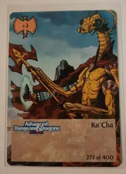 TSR Spellfire CCG 1st Ed. KA'CHA Card #273 of 400 Advanced Dungeons & Dragons - Image 1