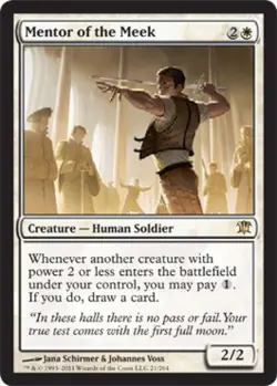 Mentor of the Meek - Light Play MTG Innistrad - Image 1