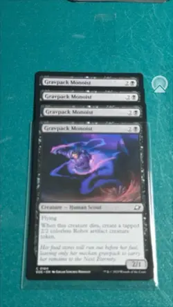 MTG Edge of Eternities - Gravpack Monoist x4 - Image 1