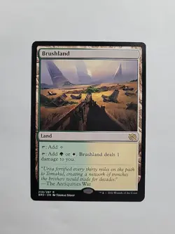 MTG - Brushland The Brothers' War Regular Rare #259 - Image 1