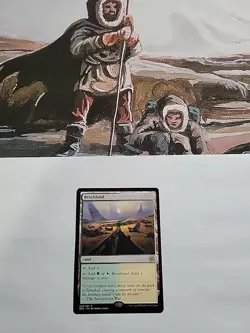 MTG - Brushland The Brothers' War Regular Rare #259 - Image 2