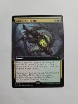 MTG - Assassin's Trophy (Extended Art) MKM Regular Rare #0412 - Image 1