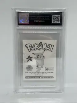 Get Graded 8 EEVEE Prism Holo 1999 Pokemon Merlin Sticker #S21 Vintage Rare - Image 2