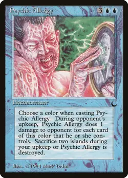 MTG - Psychic Allergy - The Dark - X1 - (LP) - - Image 1